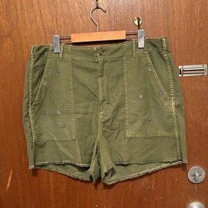 NWOT American Eagle Highest Waist Floral Mom Shorts